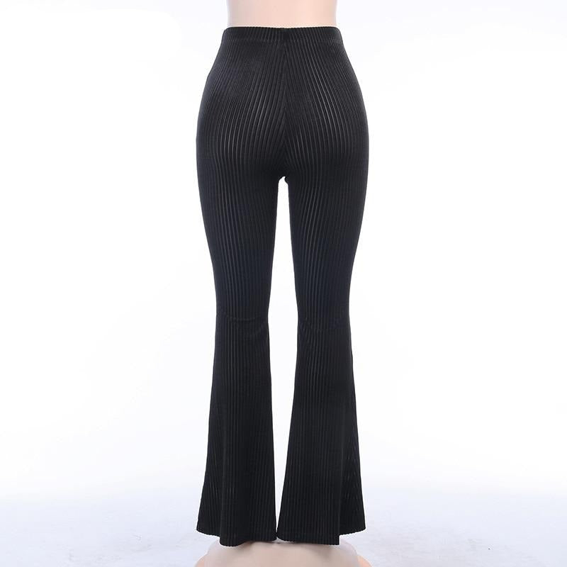 Aliza Dark Pants - Montfash