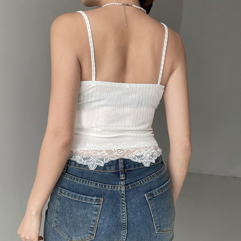 Anna Knitted Cami Top - Montfash