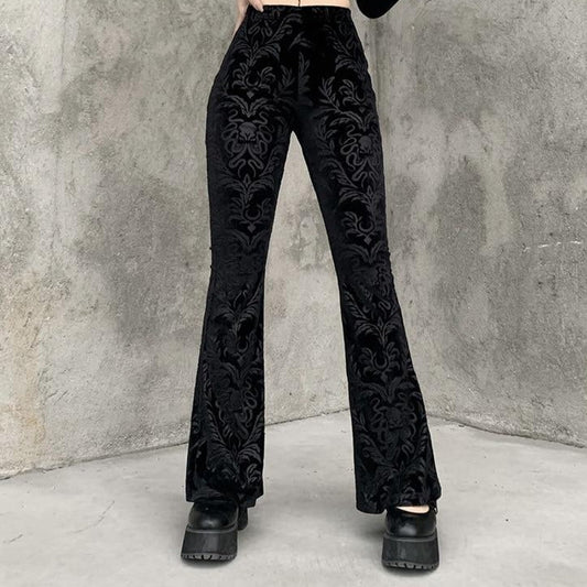 Dark Pattern Pants - Montfash