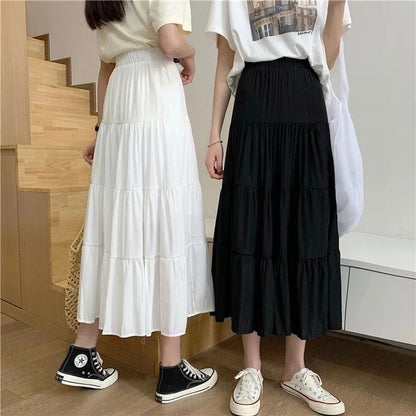 Ella Long Chiffon Skirt - Montfash