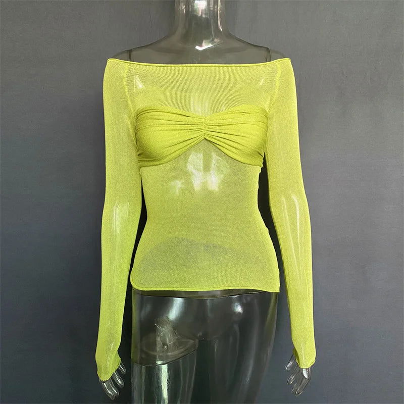 Maya Transparent Top - Montfash