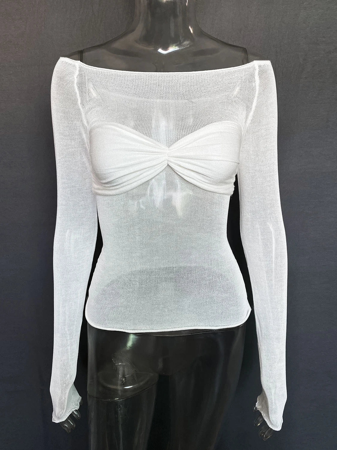 Maya Transparent Top - Montfash