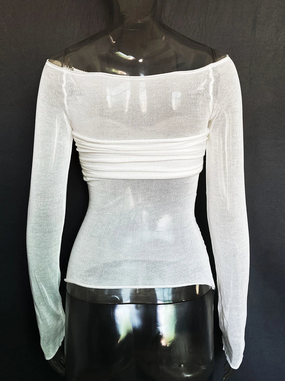 Maya Transparent Top - Montfash