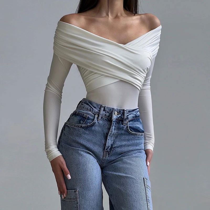 Nina Backless Bodysuit - Montfash