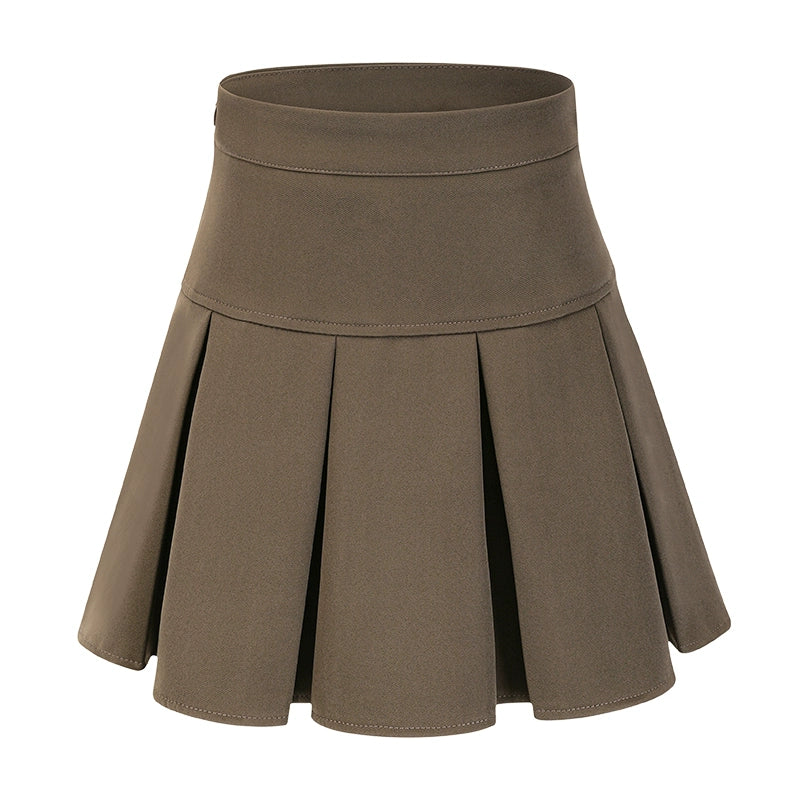 Madison Pleated Mini Skirt