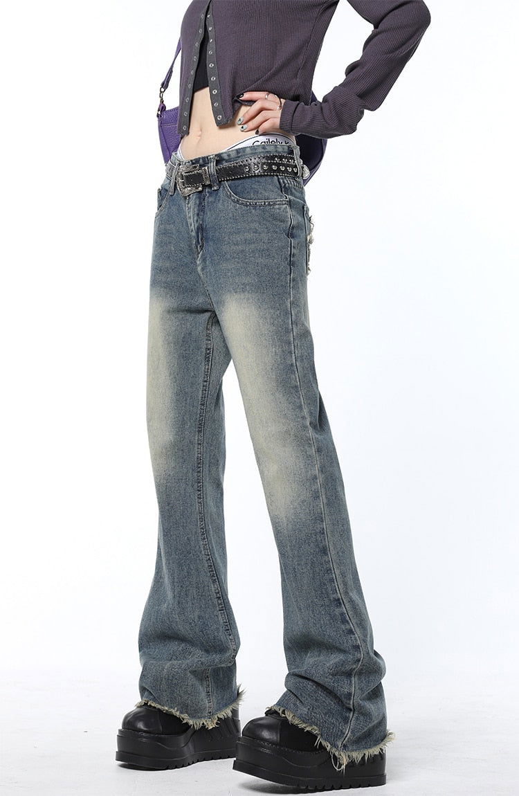 Quinn Star Baggy Jeans - Montfash