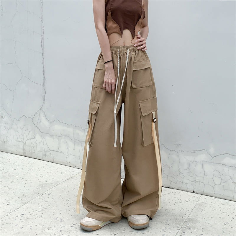 Riley High Waist Cargo Pants - Montfash