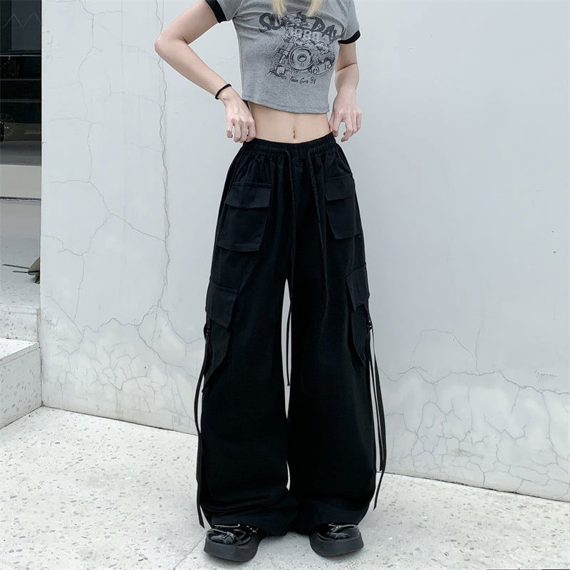 Riley High Waist Cargo Pants - Montfash