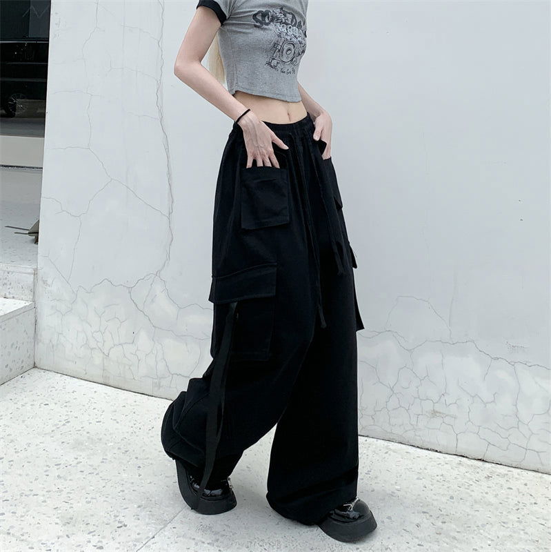 Riley High Waist Cargo Pants - Montfash