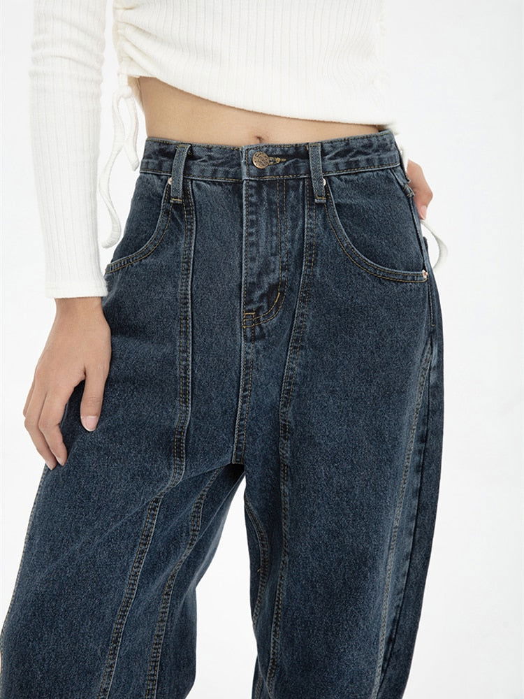 Vintage Street Denim Jeans - Montfash