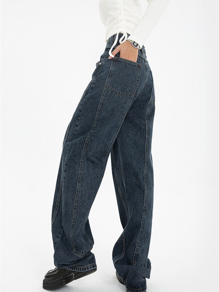 Vintage Street Denim Jeans - Montfash