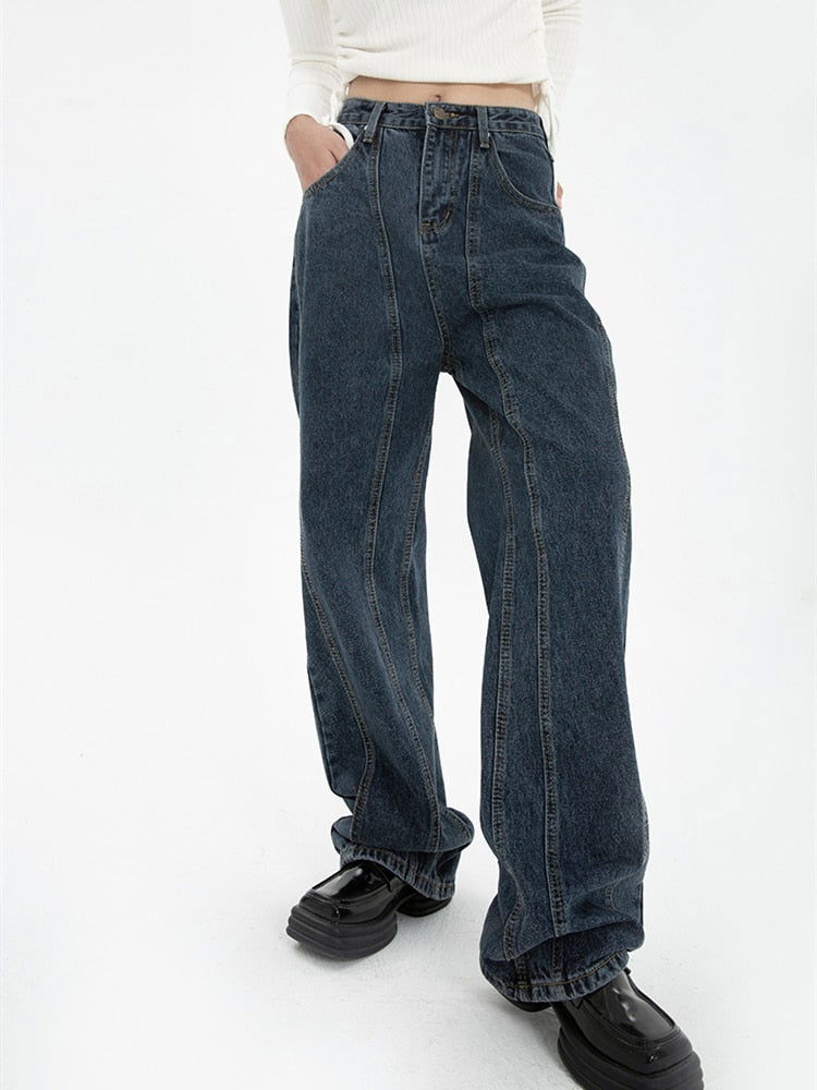 Vintage Street Denim Jeans - Montfash